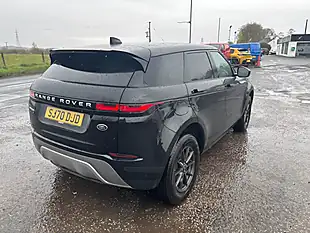 Used 2020 Land Rover Range Rover Evoque Black - Interior and Exterior details 4