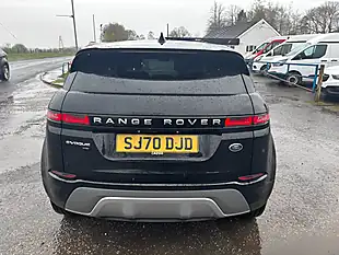 Used 2020 Land Rover Range Rover Evoque Black - Interior and Exterior details 5