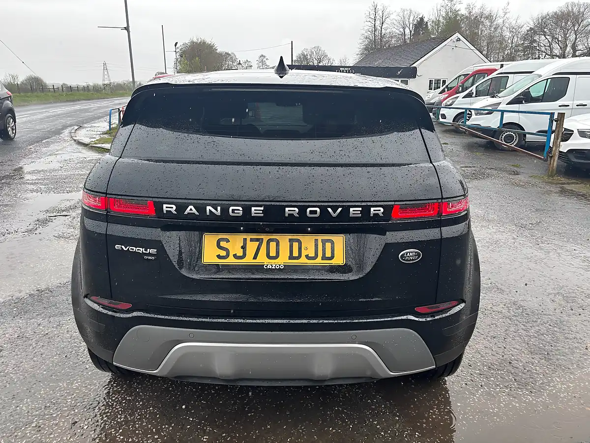 Used 2020 Land Rover Range Rover Evoque Black - Interior and Exterior details 5