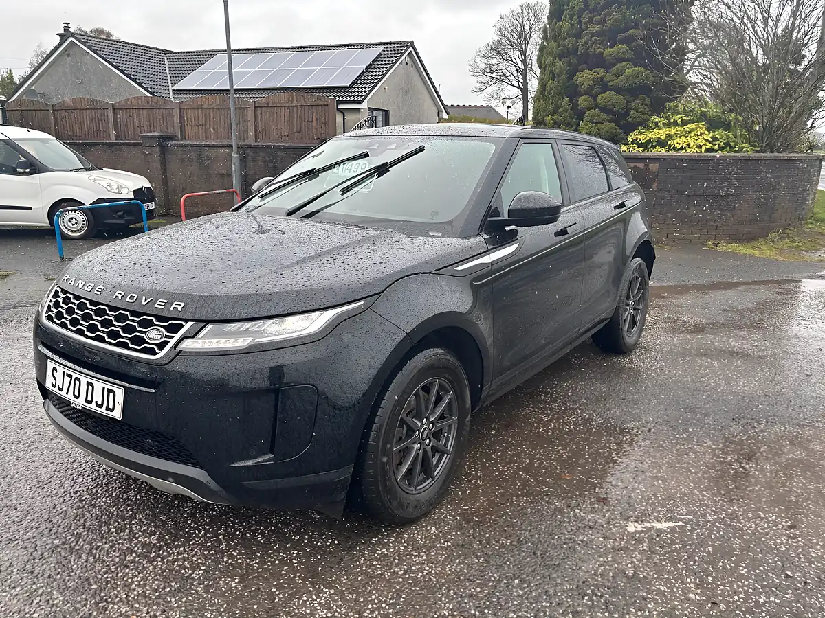 Used 2020 Land Rover Range Rover Evoque Black - Interior and Exterior details 8