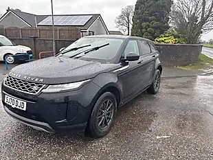 Used 2020 Land Rover Range Rover Evoque Black - Interior and Exterior details 9