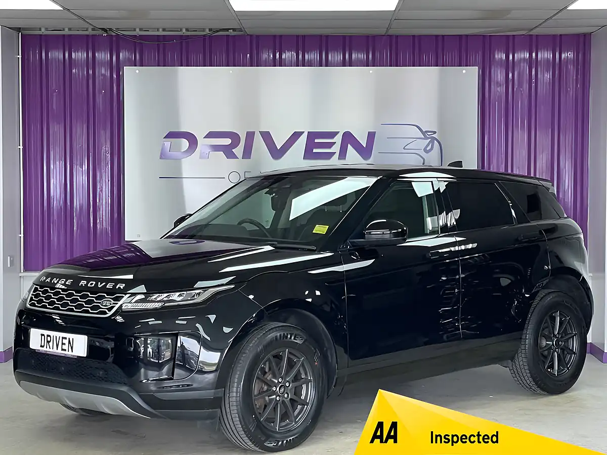 Used 2020 Land Rover Range Rover Evoque Black - Front View