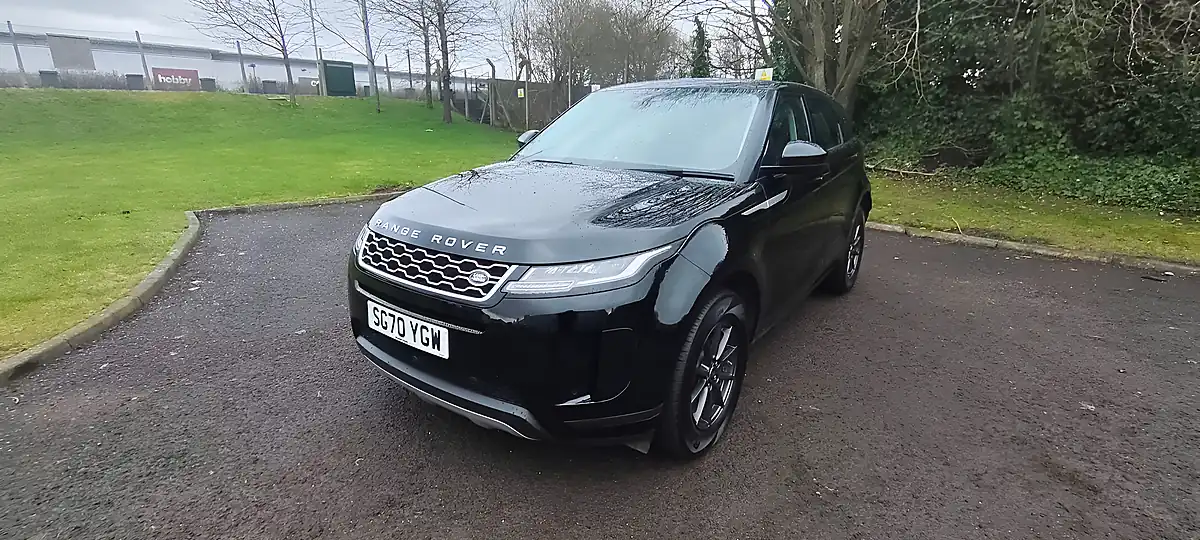Used 2020 Land Rover Range Rover Evoque Executive Black - Front View