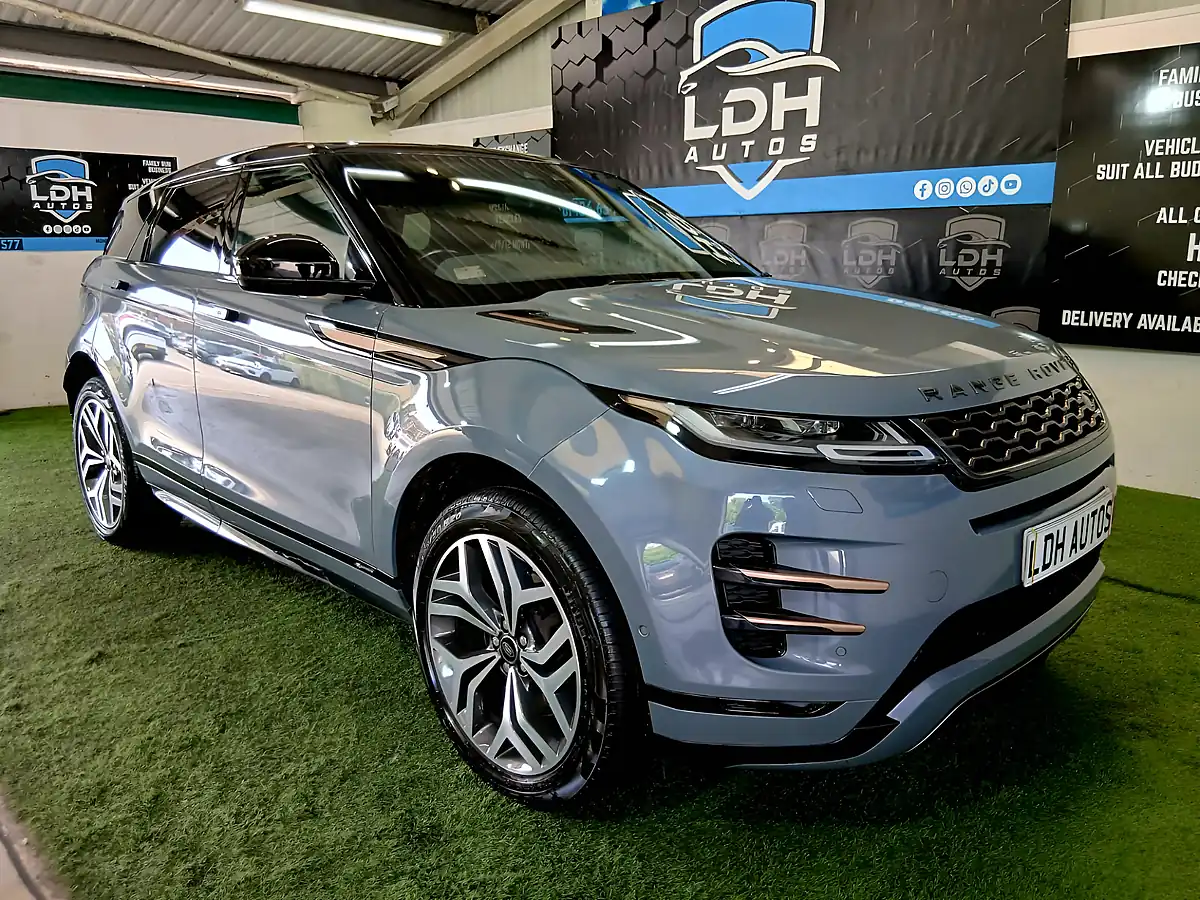 Used 2020 Land Rover Range Rover Evoque First Edition Grey - Front View