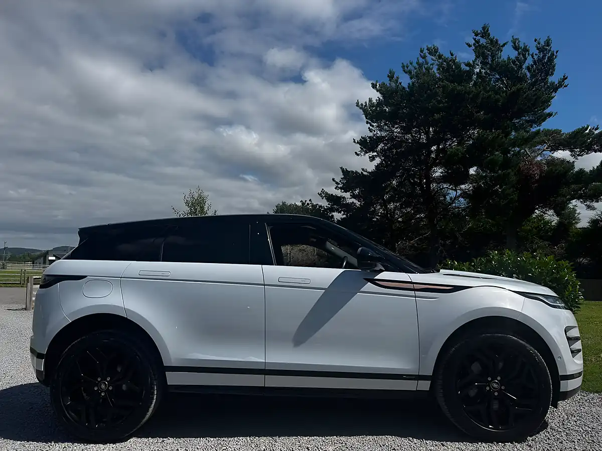 Used 2020 Land Rover Range Rover Evoque First Edition White - Interior and Exterior details 9