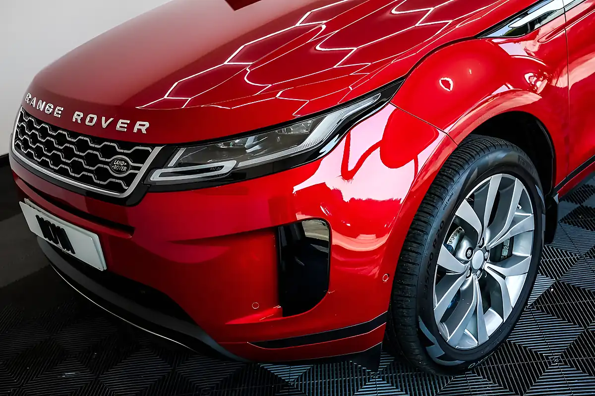 Used 2020 Land Rover Range Rover Evoque Hse Red - Interior and Exterior details 11