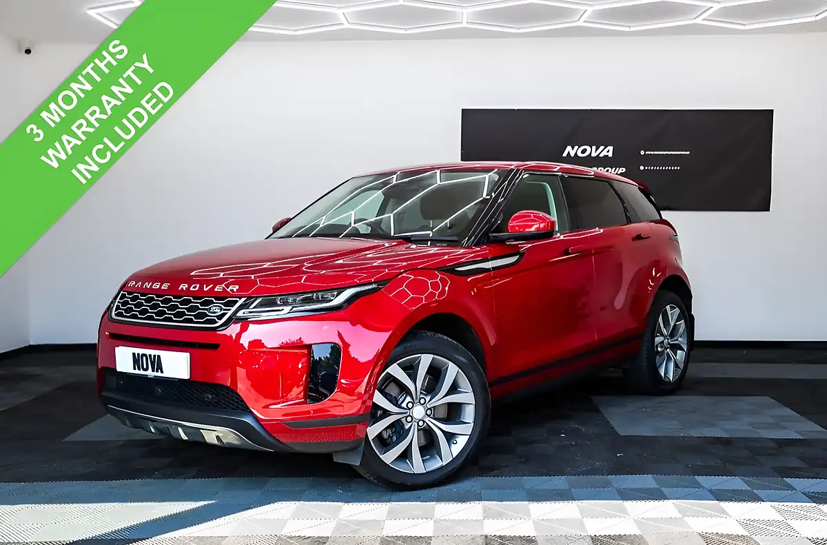 Used 2020 Land Rover Range Rover Evoque Hse Red - Interior and Exterior details 2