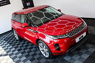 Used 2020 Land Rover Range Rover Evoque Hse Red - Interior and Exterior details 4