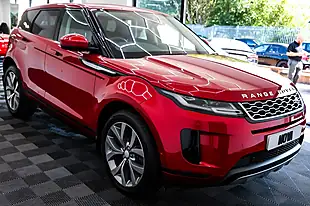Used 2020 Land Rover Range Rover Evoque Hse Red - Interior and Exterior details 9