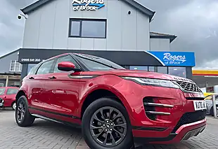 Used 2020 Land Rover Range Rover Evoque R-Dynamic Firenze Red Metallic - Interior and Exterior details 2