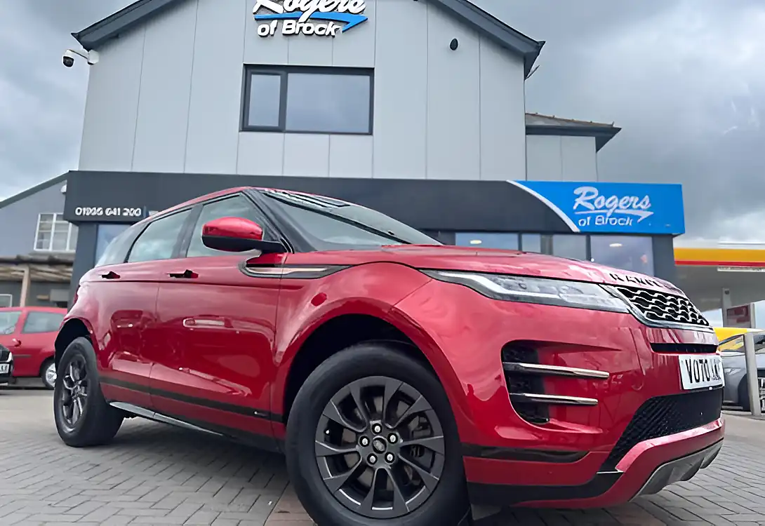 Used 2020 Land Rover Range Rover Evoque R-Dynamic Firenze Red Metallic - Interior and Exterior details 2