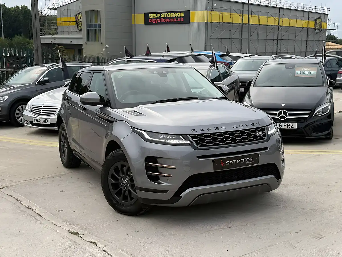 Used 2020 Land Rover Range Rover Evoque R-Dynamic Grey - Front View