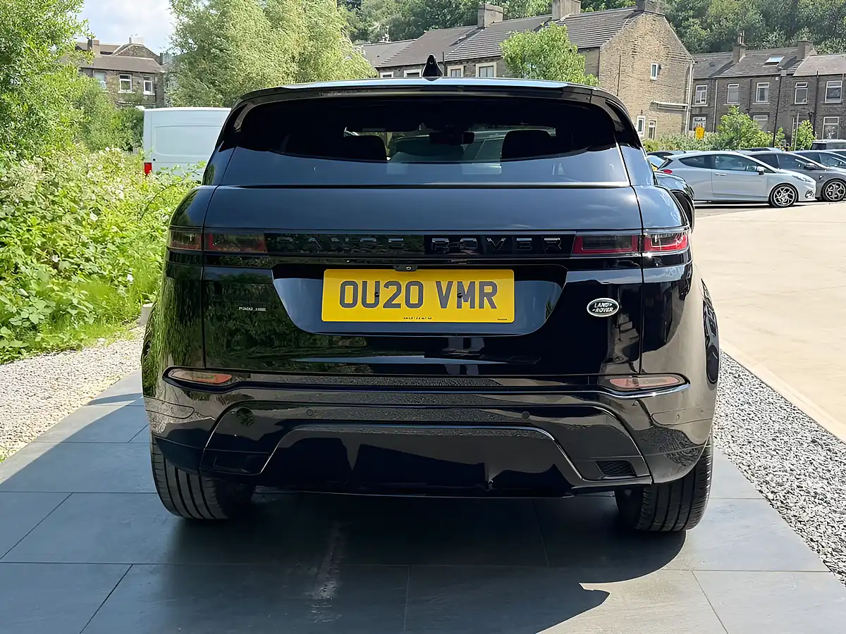 Used 2020 Land Rover Range Rover Evoque R-Dynamic Hse Black - Interior and Exterior details 7