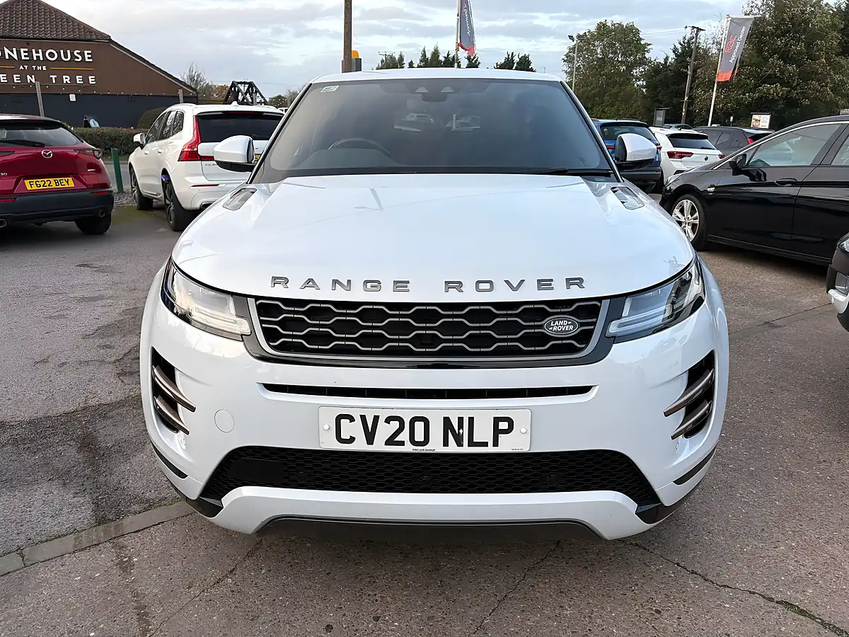 Used 2020 Land Rover Range Rover Evoque R-Dynamic Hse White - Interior and Exterior details 2