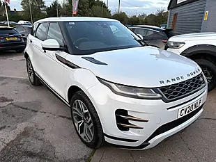 Used 2020 Land Rover Range Rover Evoque R-Dynamic Hse White - Interior and Exterior details 3