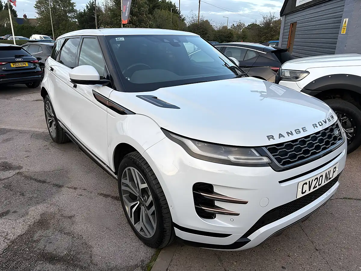 Used 2020 Land Rover Range Rover Evoque R-Dynamic Hse White - Interior and Exterior details 3