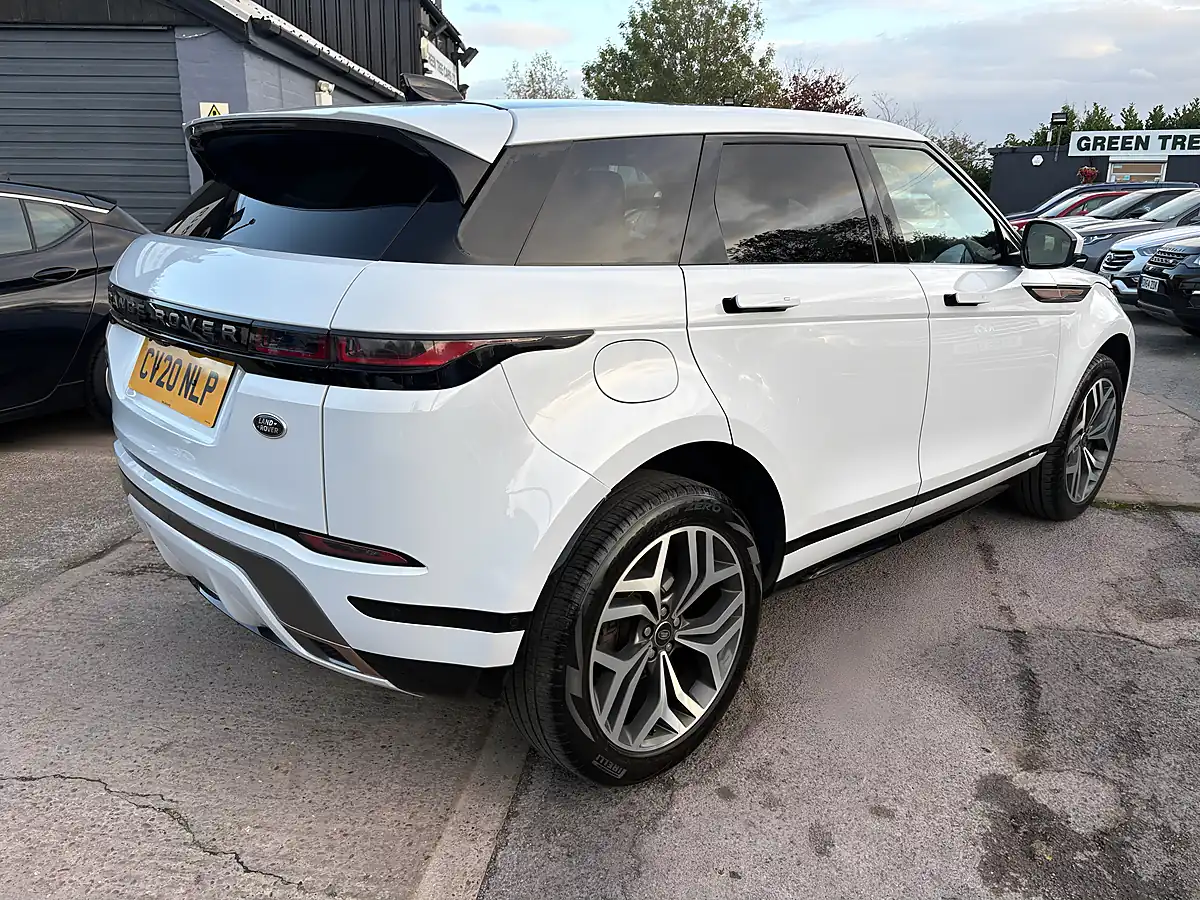 Used 2020 Land Rover Range Rover Evoque R-Dynamic Hse White - Interior and Exterior details 4