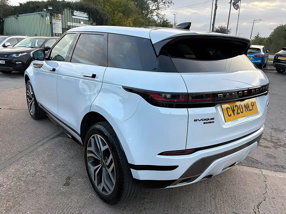 Used 2020 Land Rover Range Rover Evoque R-Dynamic Hse White - Interior and Exterior details 6