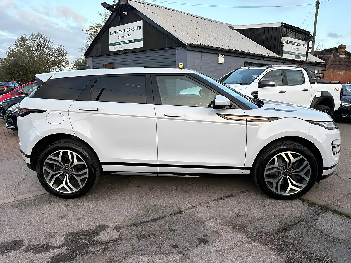 Used 2020 Land Rover Range Rover Evoque R-Dynamic Hse White - Interior and Exterior details 7