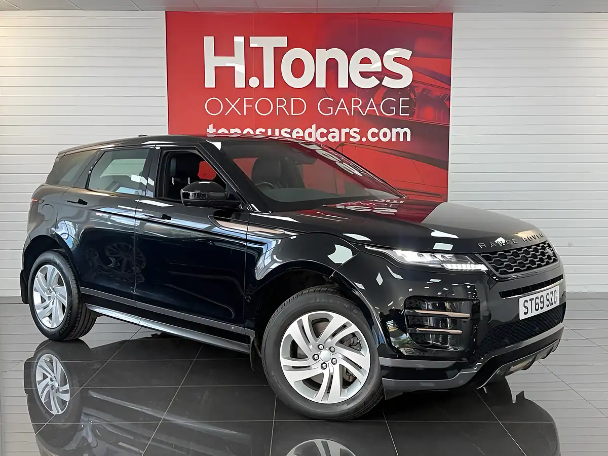 Used 2020 Land Rover Range Rover Evoque R-Dynamic S Black - Front View