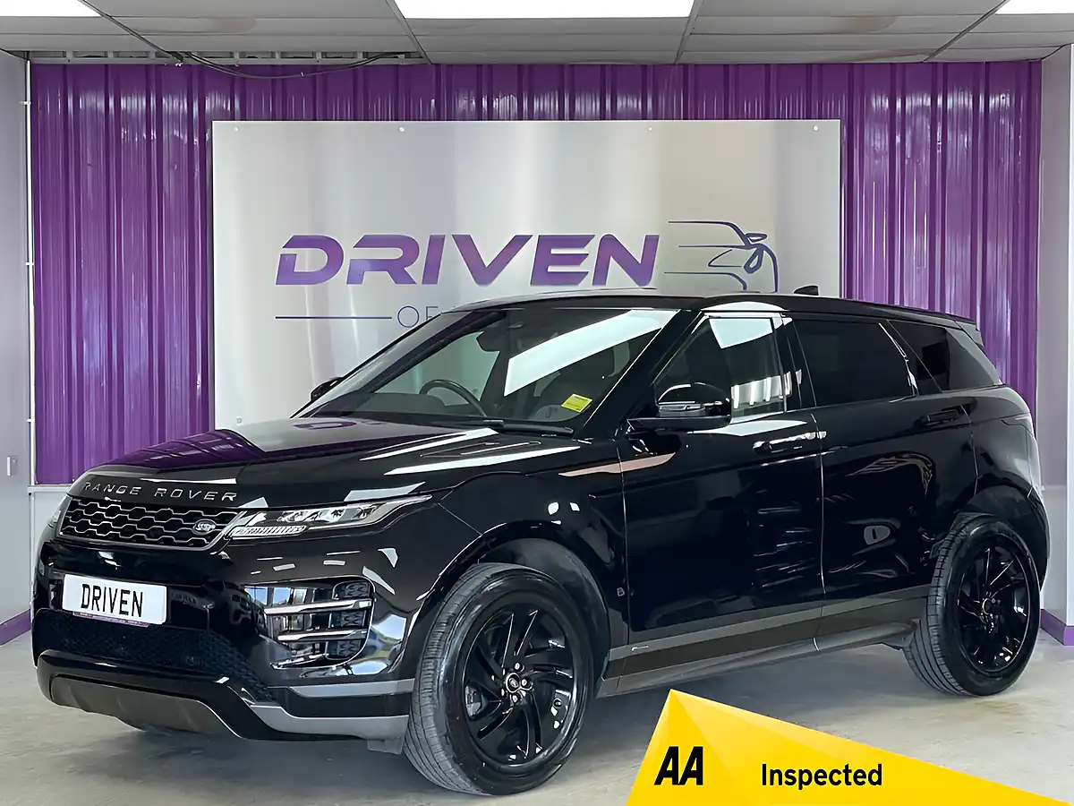 Used 2020 Land Rover Range Rover Evoque R-Dynamic S Black - Front View