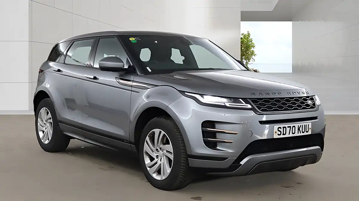 Used 2020 Land Rover Range Rover Evoque R-Dynamic S Grey - Front View