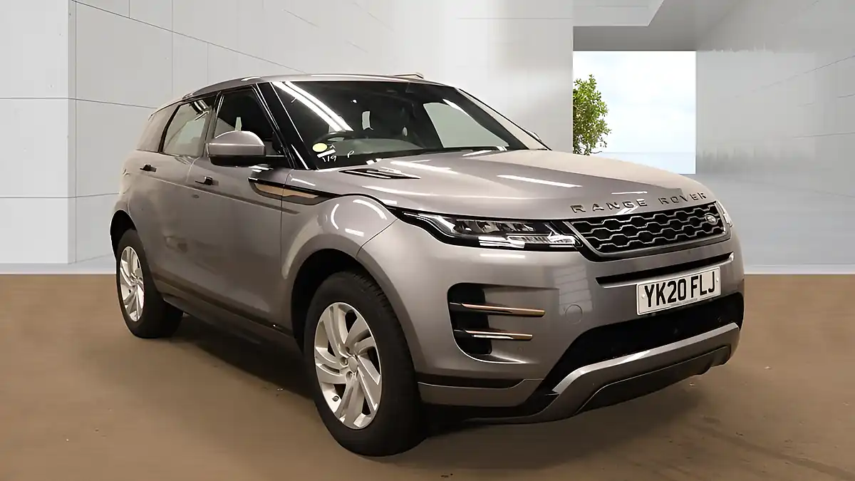 Used 2020 Land Rover Range Rover Evoque R-Dynamic S Grey - Front View