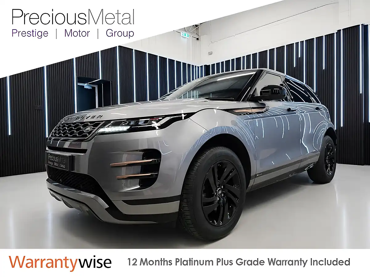 Used 2020 Land Rover Range Rover Evoque R-Dynamic S Grey - Front View