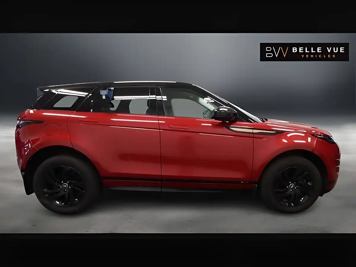 Used 2020 Land Rover Range Rover Evoque R-Dynamic S Red - Interior and Exterior details 2