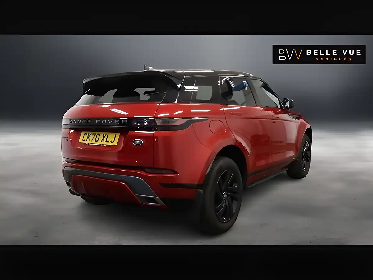 Used 2020 Land Rover Range Rover Evoque R-Dynamic S Red - Interior and Exterior details 4