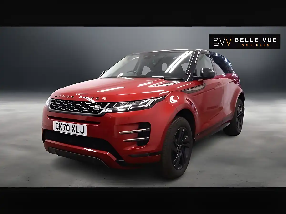 Used 2020 Land Rover Range Rover Evoque R-Dynamic S Red - Interior and Exterior details 5