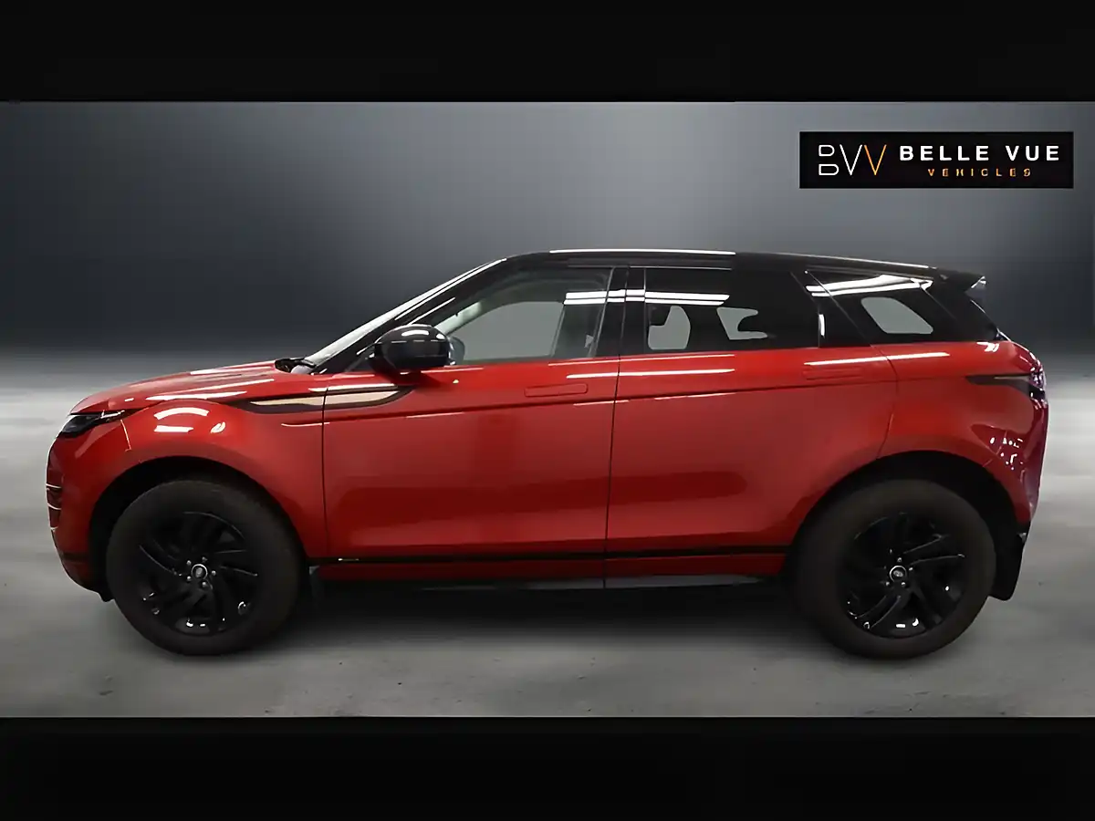 Used 2020 Land Rover Range Rover Evoque R-Dynamic S Red - Interior and Exterior details 7