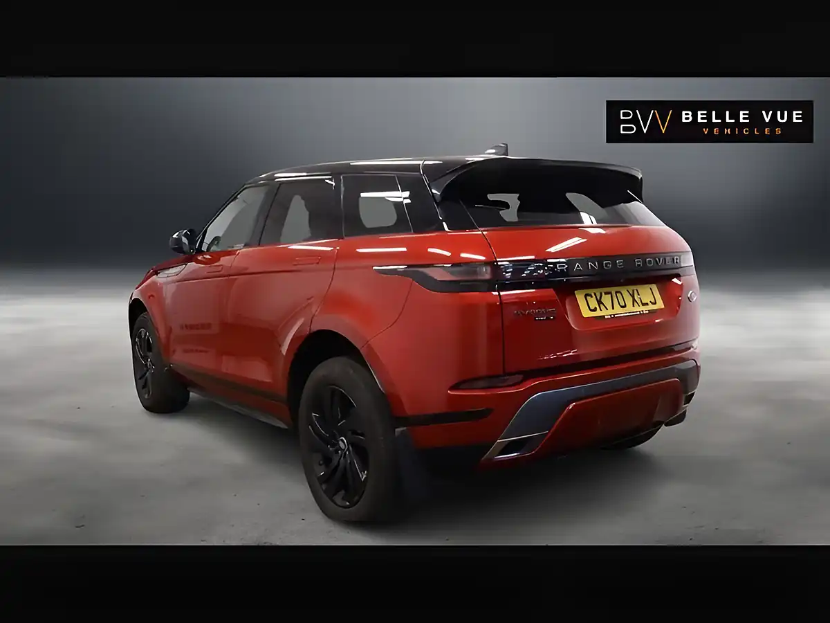 Used 2020 Land Rover Range Rover Evoque R-Dynamic S Red - Interior and Exterior details 8