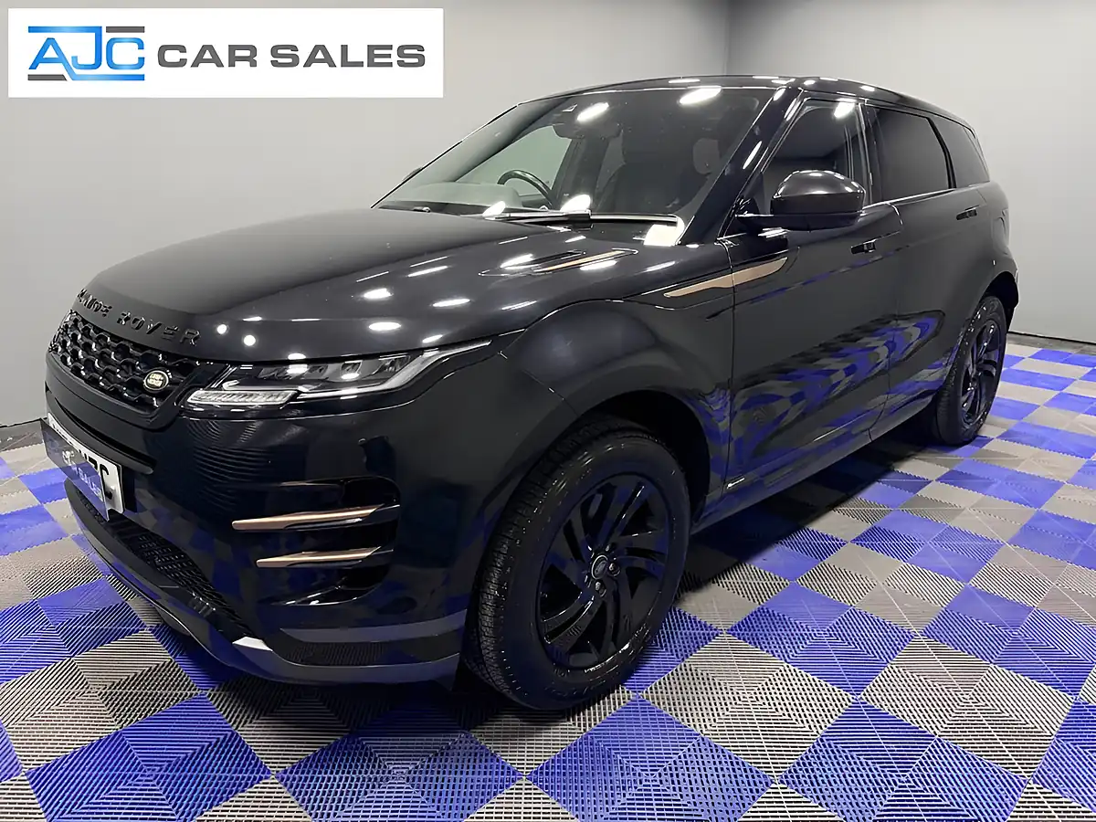 Used 2020 Land Rover Range Rover Evoque R-Dynamic S Santorini Black - Front View