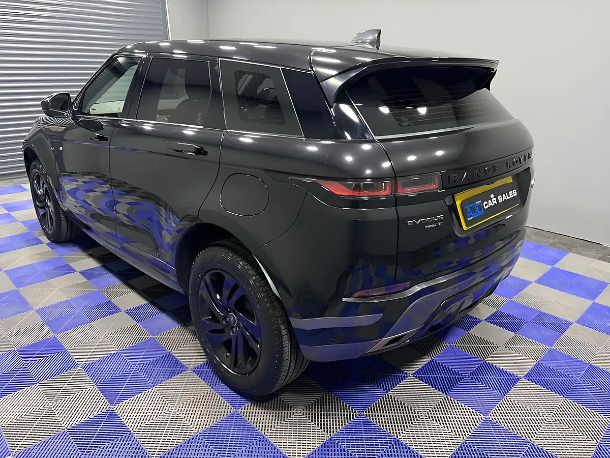 Used 2020 Land Rover Range Rover Evoque R-Dynamic S Santorini Black - Interior and Exterior details 12