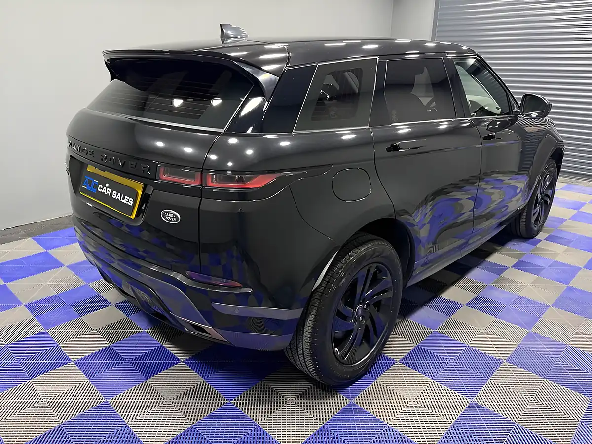 Used 2020 Land Rover Range Rover Evoque R-Dynamic S Santorini Black - Interior and Exterior details 13