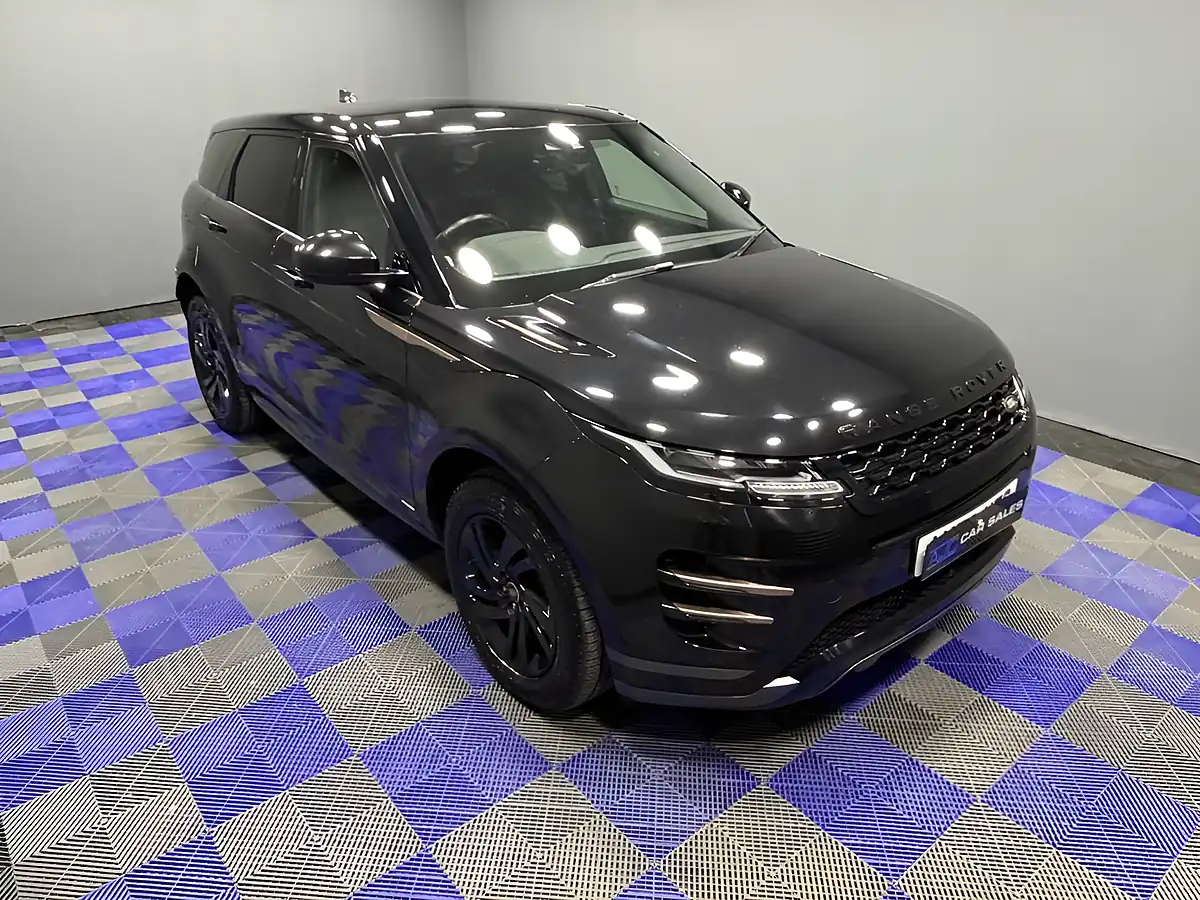 Used 2020 Land Rover Range Rover Evoque R-Dynamic S Santorini Black - Interior and Exterior details 14
