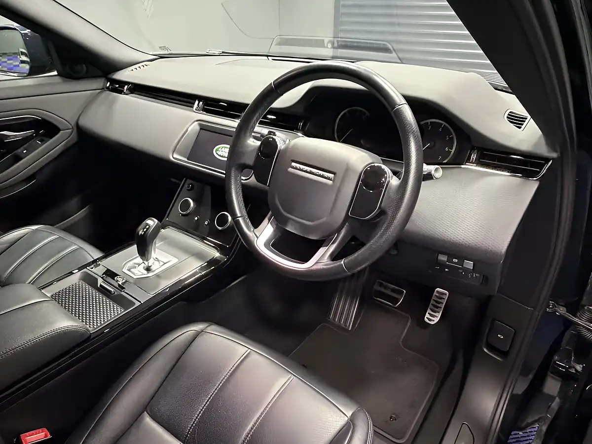 Used 2020 Land Rover Range Rover Evoque R-Dynamic S Santorini Black - Interior and Exterior details 17