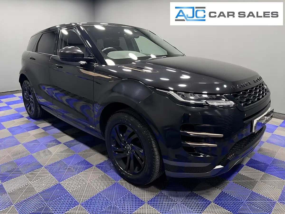 Used 2020 Land Rover Range Rover Evoque R-Dynamic S Santorini Black - Interior and Exterior details 2