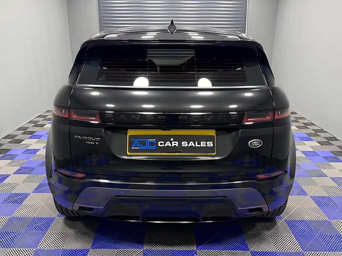 Used 2020 Land Rover Range Rover Evoque R-Dynamic S Santorini Black - Interior and Exterior details 8
