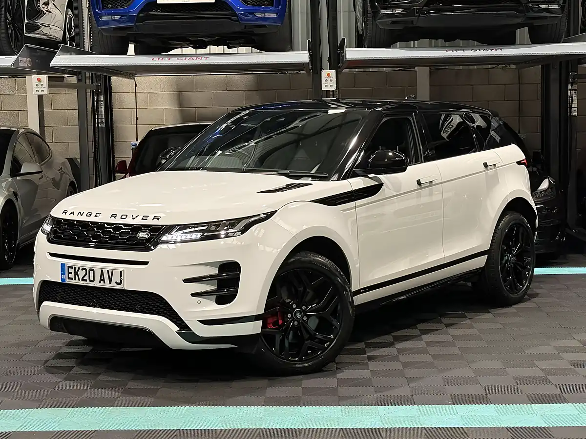 Used 2020 Land Rover Range Rover Evoque R-Dynamic S White - Interior and Exterior details 5