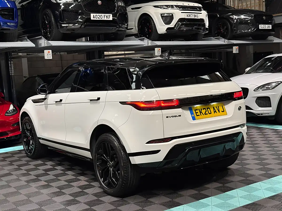Used 2020 Land Rover Range Rover Evoque R-Dynamic S White - Interior and Exterior details 7