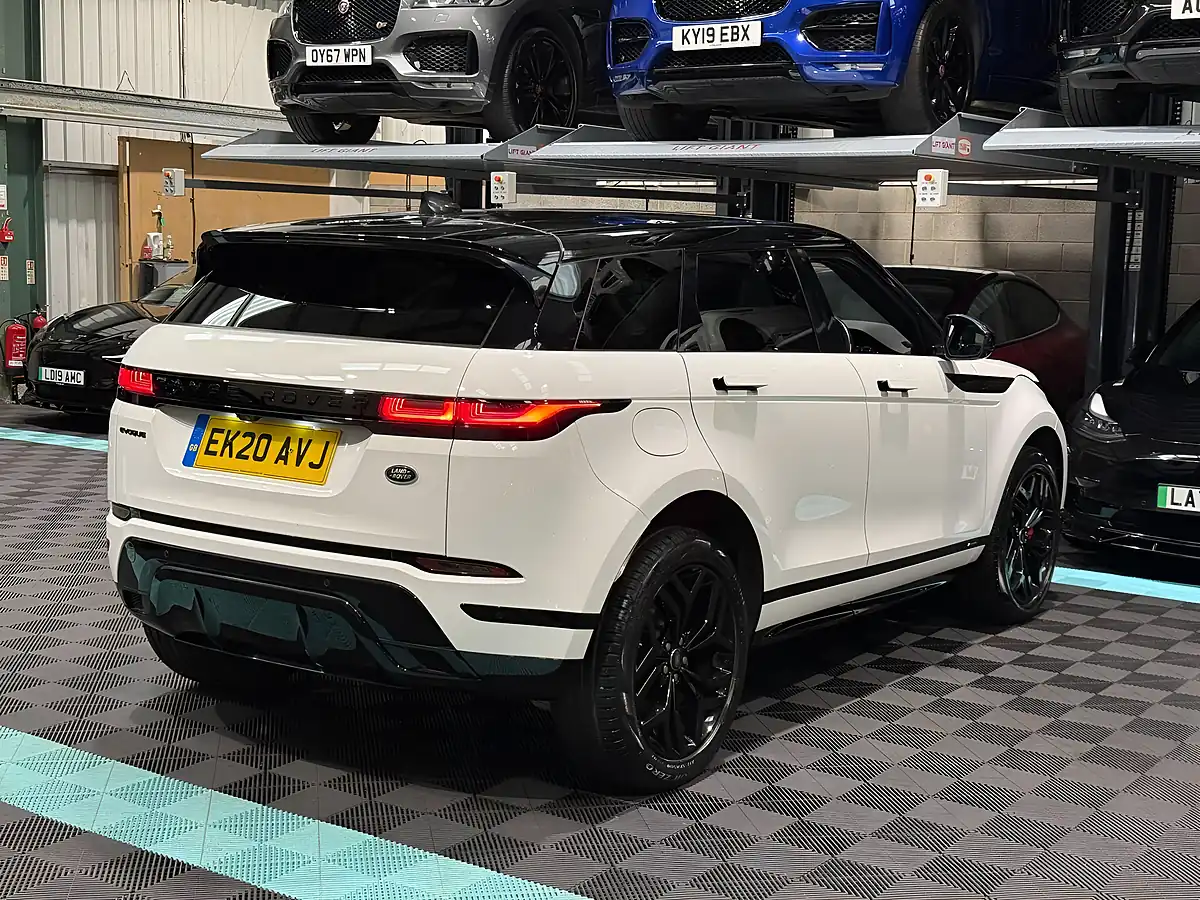 Used 2020 Land Rover Range Rover Evoque R-Dynamic S White - Interior and Exterior details 9