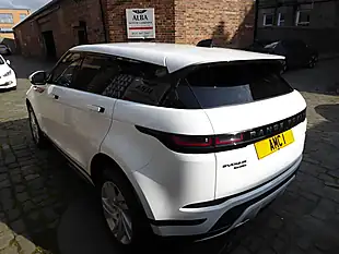 Used 2020 Land Rover Range Rover Evoque R-Dynamic S White - Interior and Exterior details 4
