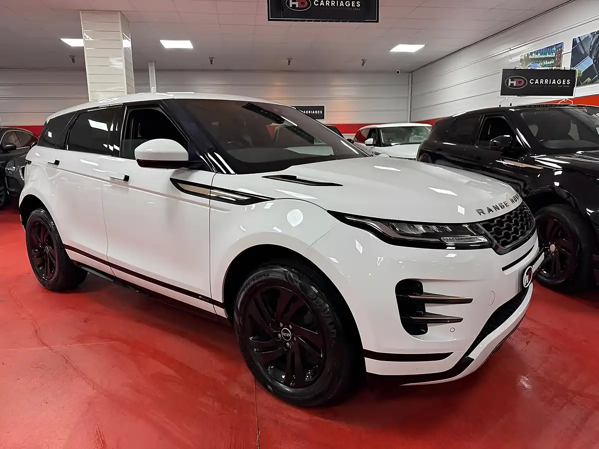 Used 2020 Land Rover Range Rover Evoque R-Dynamic S White - Interior and Exterior details 2