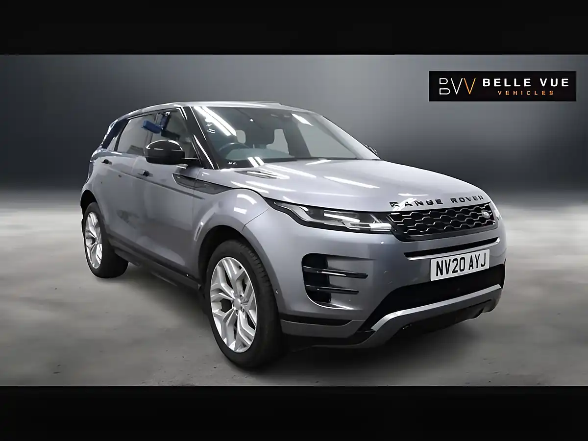 Used 2020 Land Rover Range Rover Evoque R-Dynamic Se Grey - Front View