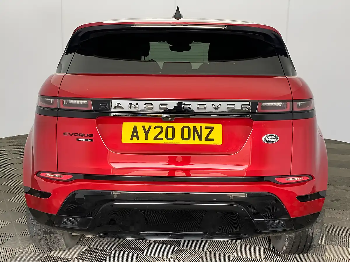 Used 2020 Land Rover Range Rover Evoque R-Dynamic Se Red - Interior and Exterior details 19