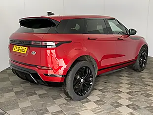 Used 2020 Land Rover Range Rover Evoque R-Dynamic Se Red - Interior and Exterior details 2