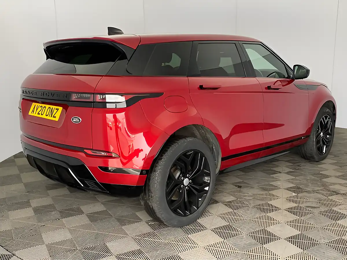 Used 2020 Land Rover Range Rover Evoque R-Dynamic Se Red - Interior and Exterior details 2