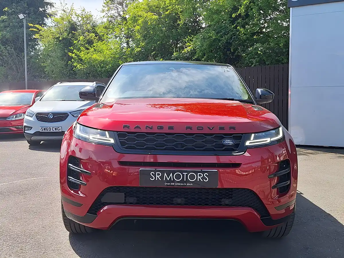 Used 2020 Land Rover Range Rover Evoque R-Dynamic Se Red - Interior and Exterior details 2
